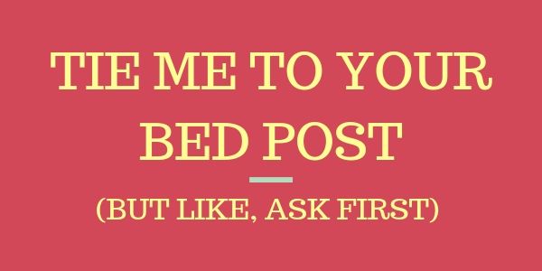 Funny saying about consent