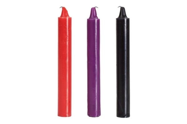 Wax play candles