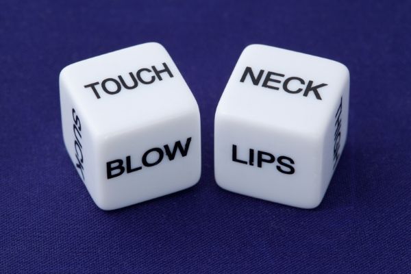 Two sex dice