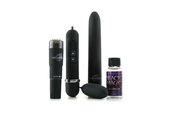 Black magic bullet vibrator kit