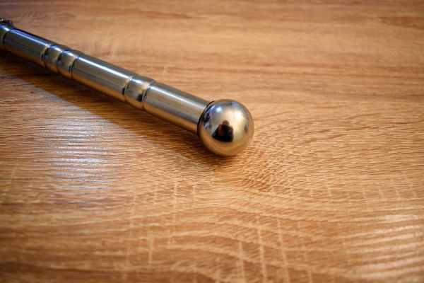 Flogger handle close-up