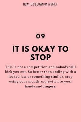 How to go down on a girl tip - 09