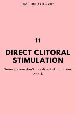 How to go down on a girl tip - 11