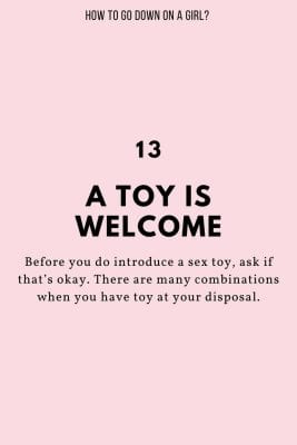 How to go down on a girl tip - 13