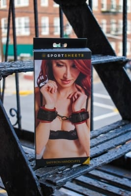 Saffron Cuffs in box