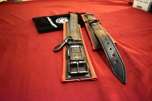 faux leather wrist restraints