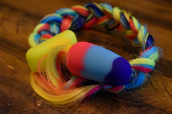 Rainbow Unicorn Tail Butt Plug