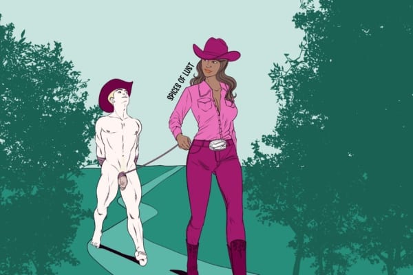 The cowgirl role play scenario
