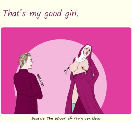 Dirty talk example - That’s my good girl.