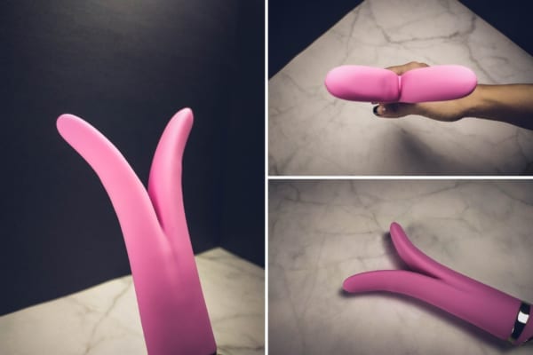 Candy Pink V shaped tips
