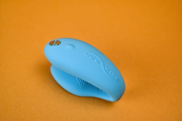 Touch Sense receptors are places below We-Vibe logo