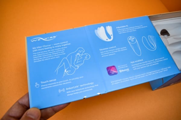 We-Vibe Chorus box lid