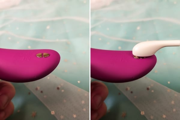 We-Vibe Nova 2 Charger connector and cable