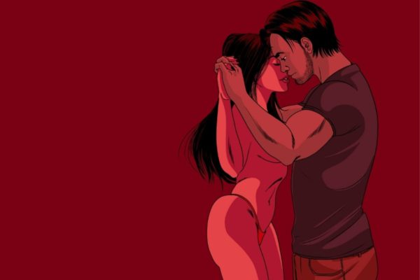 Two-people-kissing