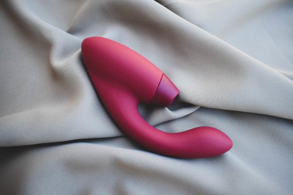 Womanizer Duo on a grey background