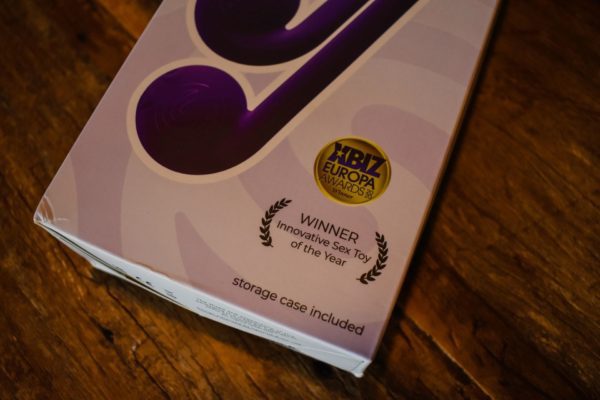 Vorderseite der Snail Vibe-Box