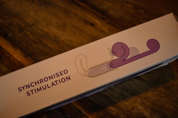 Illustration auf der Seite der Box