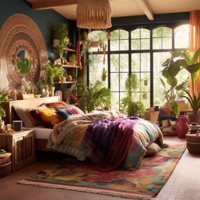 Bohemian Ecstasy sex room decor theme