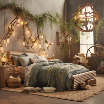 Enchanted Forest sex room decor theme
