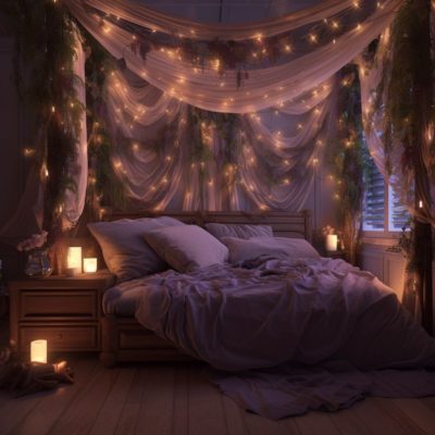 Fantasy Wonderland sex room decor theme