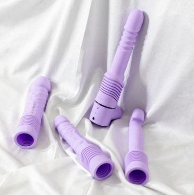 Several thrusting dildos