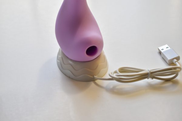 Air pulse on a charger
