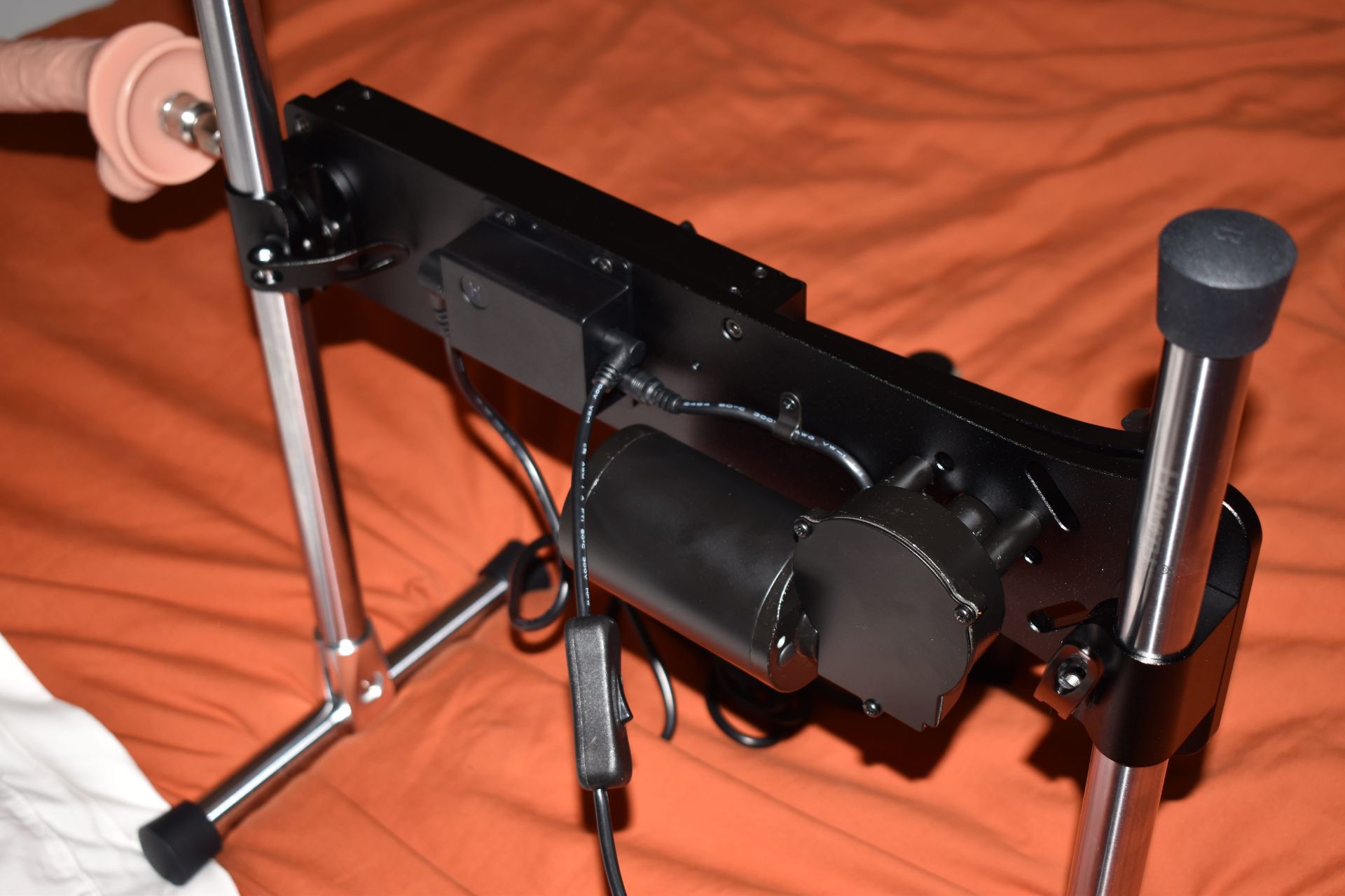 The back side of the sex machine