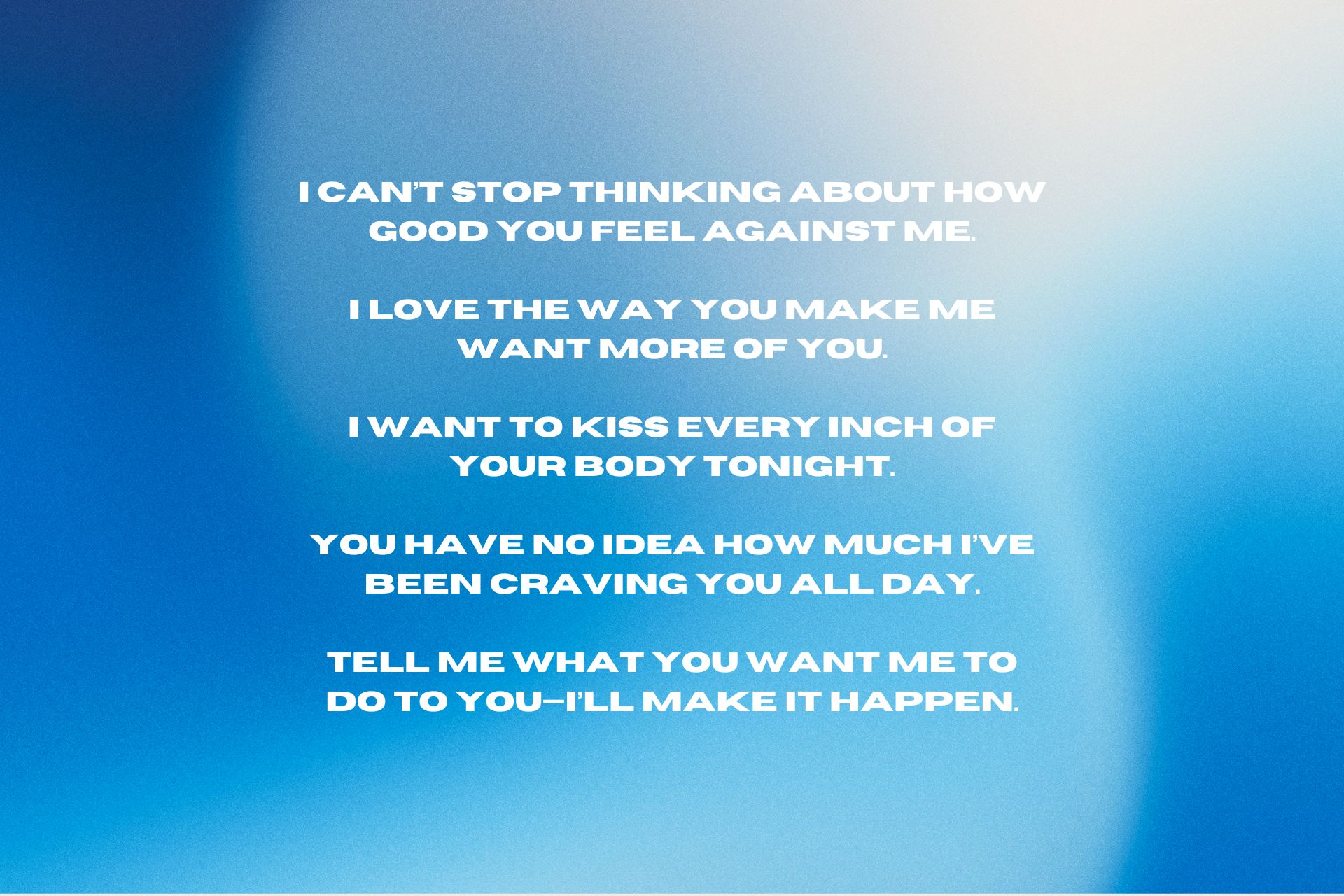 Dirty talk phrases for beginners