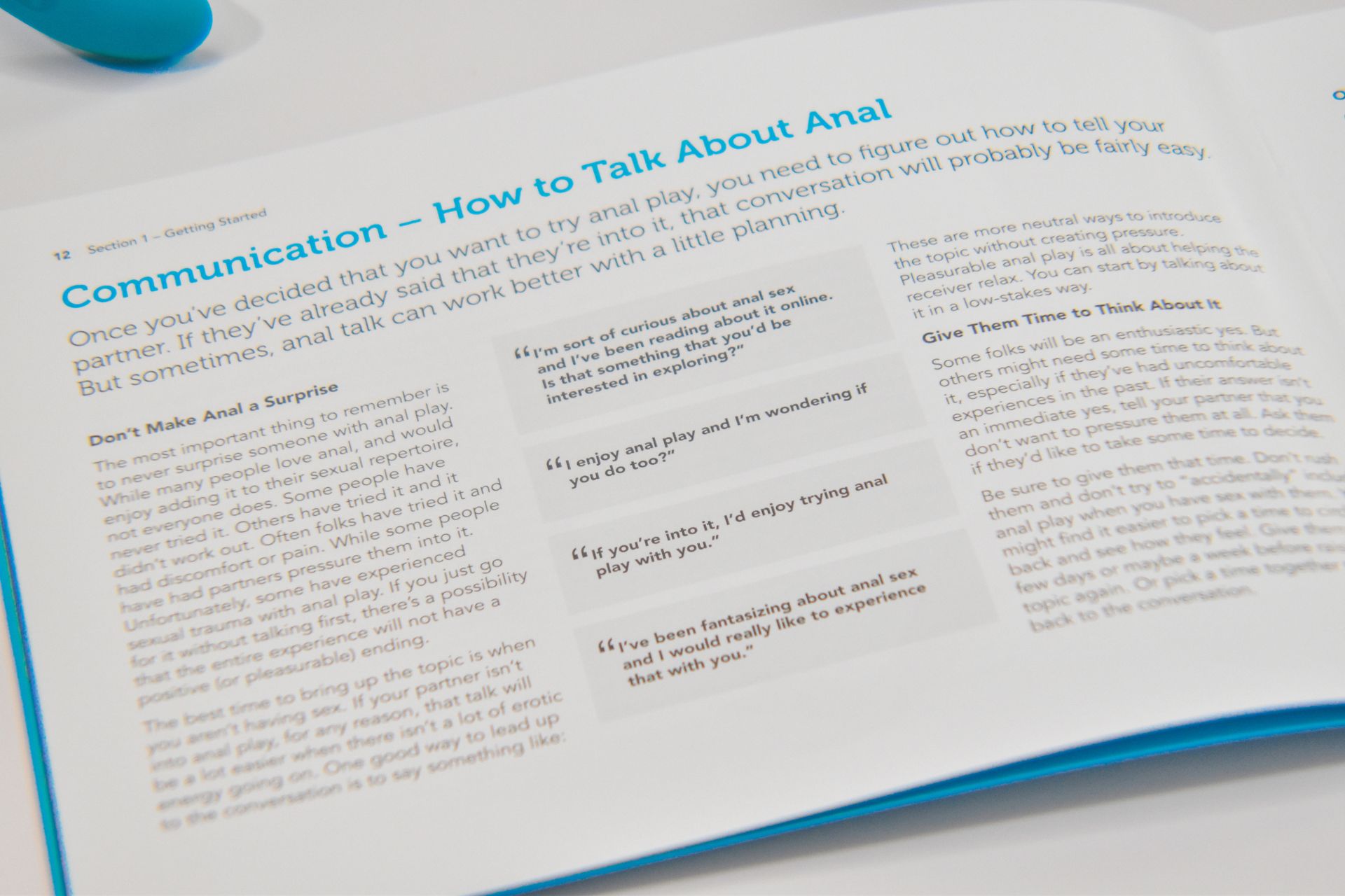 Picture from the anal play guide that is included