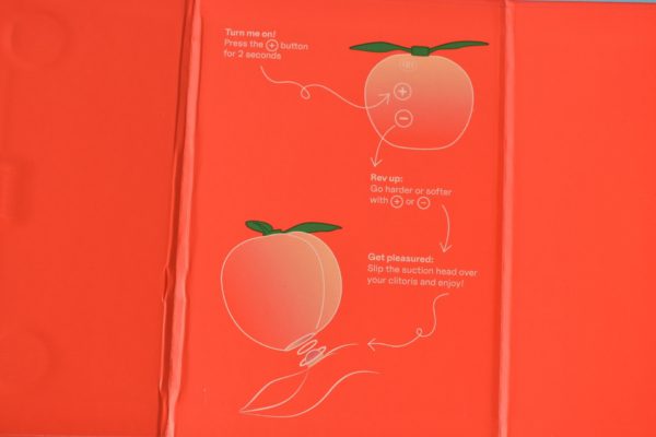 Womanizer Peach infographic