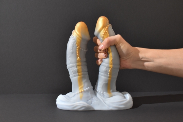Hand squeezing Nothosaur Gemini