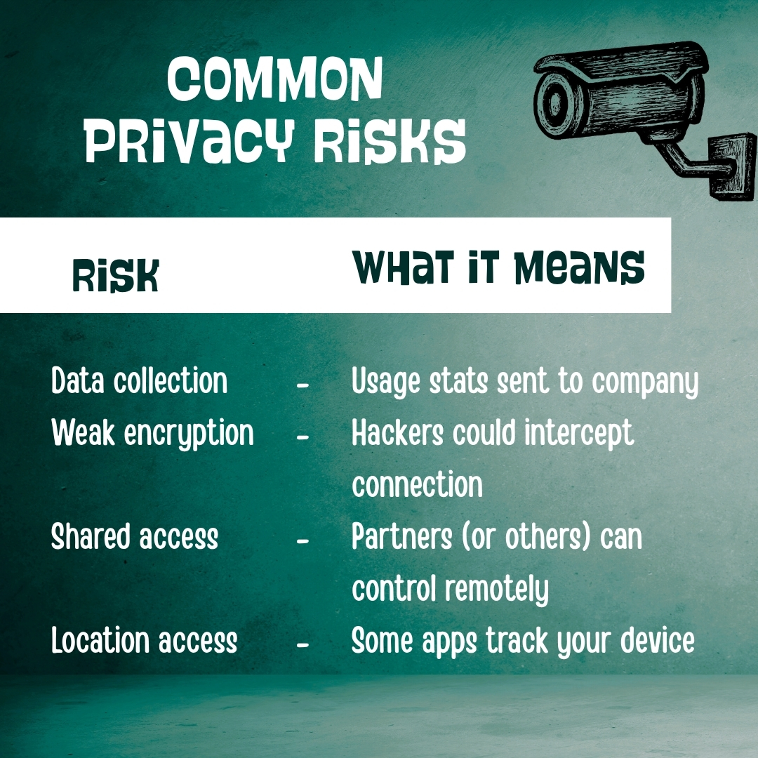 common privacy risks