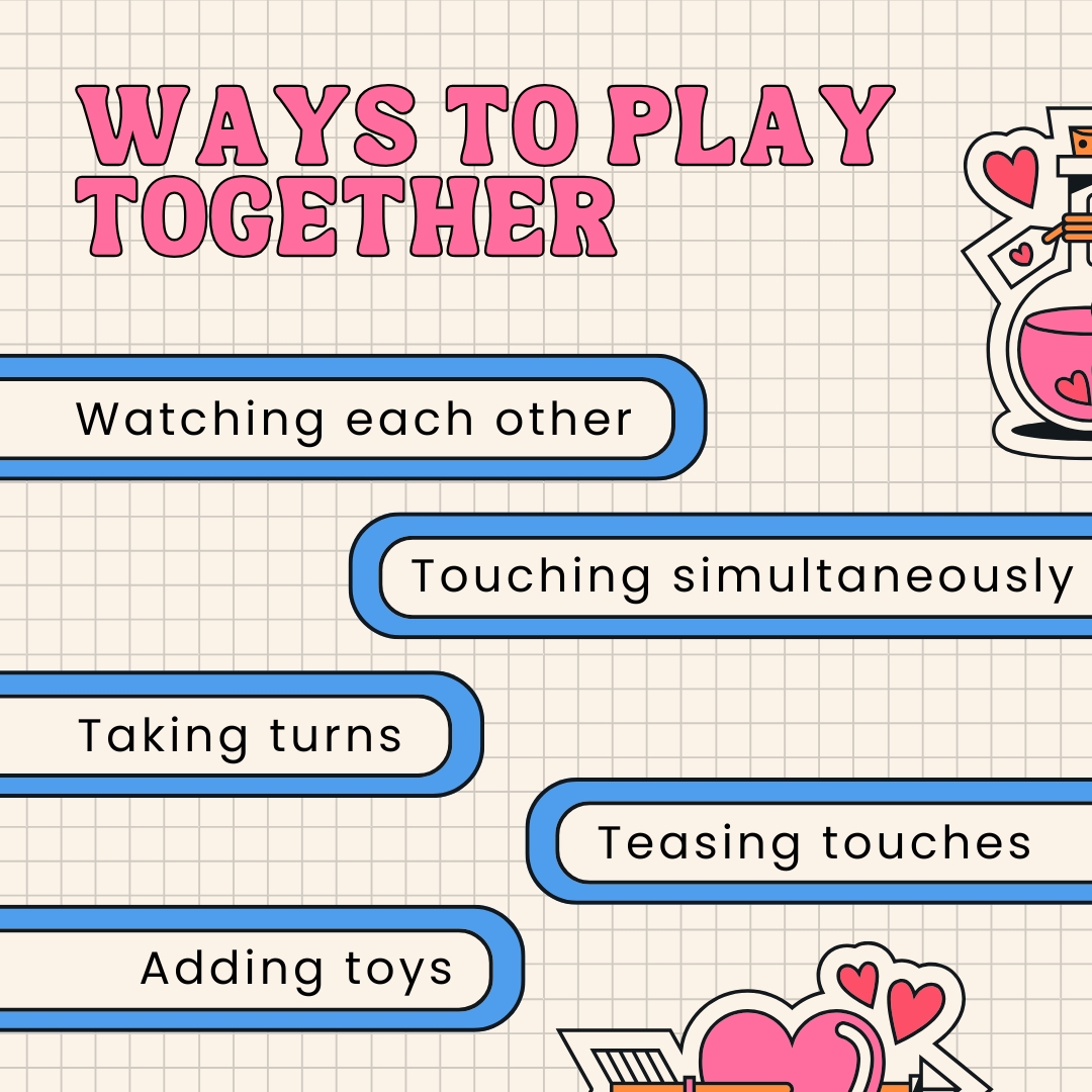 Ways to play together infographic