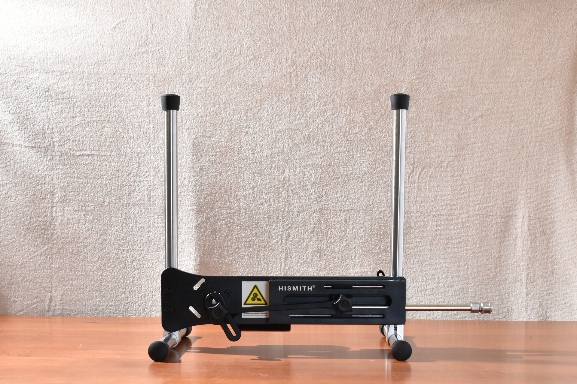 Hismith Premium 4 sex machine in low position