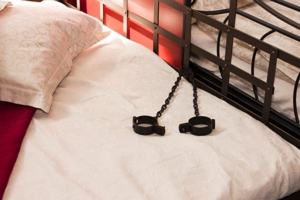 BDSM handcuffs from erotic story