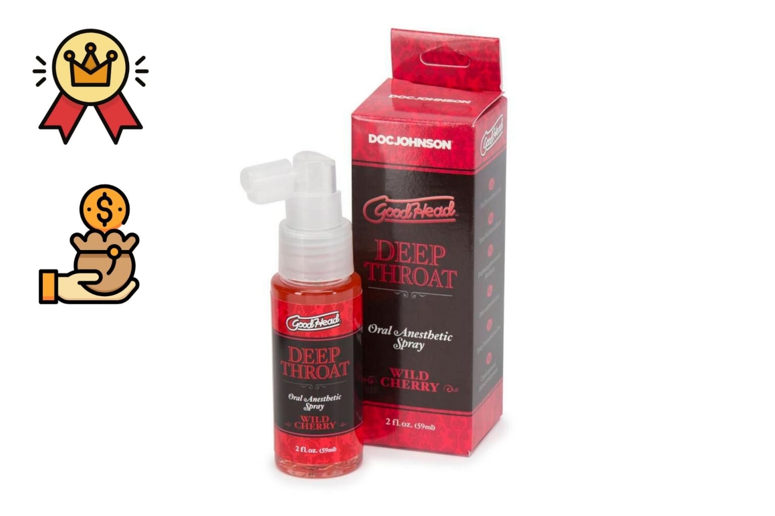 The Best Deep Throat Spray - Spices of Lust