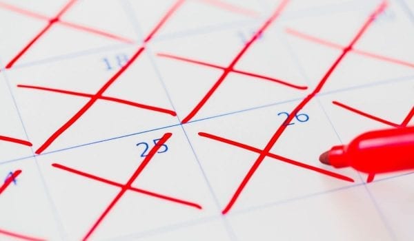 Calendar month sex day challenge