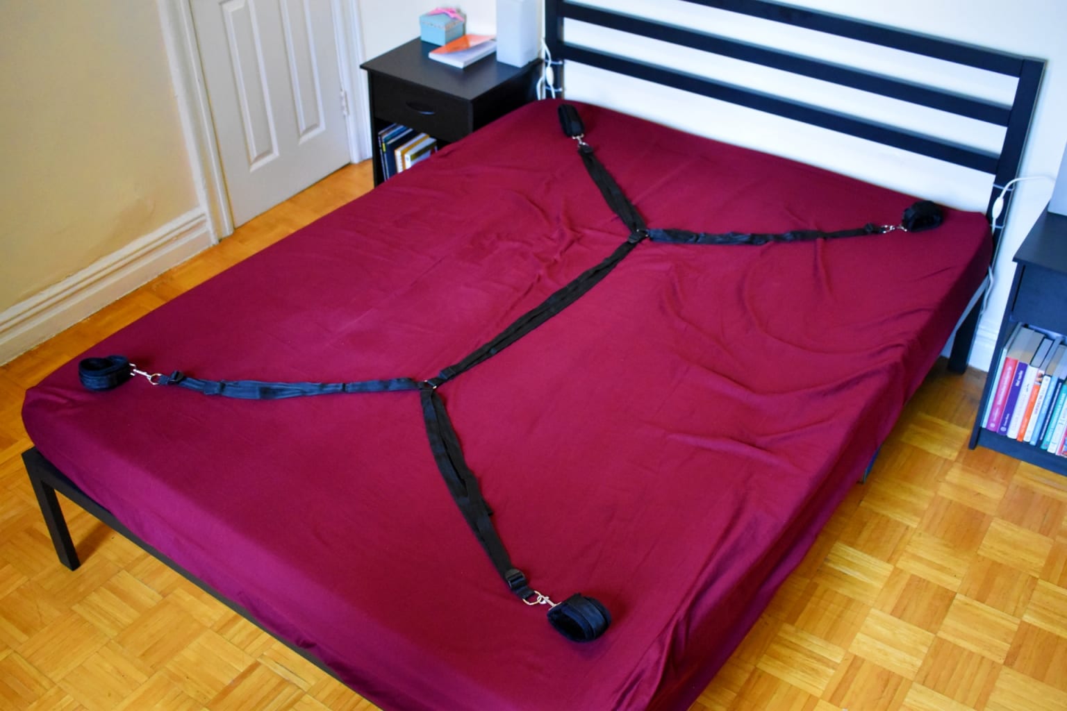 Review: Under the Bed Restraint System by Sportsheets - Spices of Lust