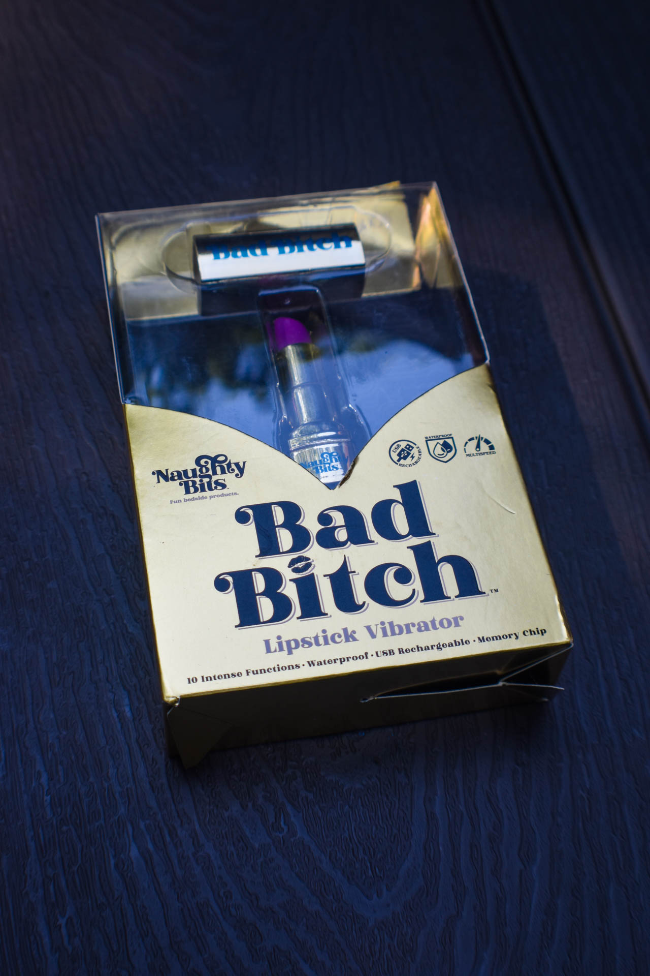 lipstick vibrator boxed