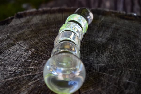 Glass dildo