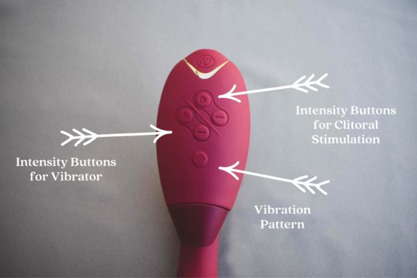 Womanizer Duo buttons explanation