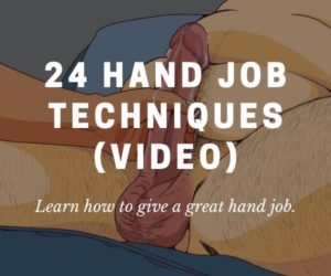 Handjob techniques post