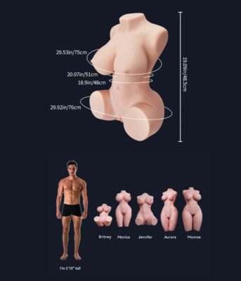 sex doll size chart 1