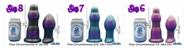 Silolis Jumbo Set Sizes