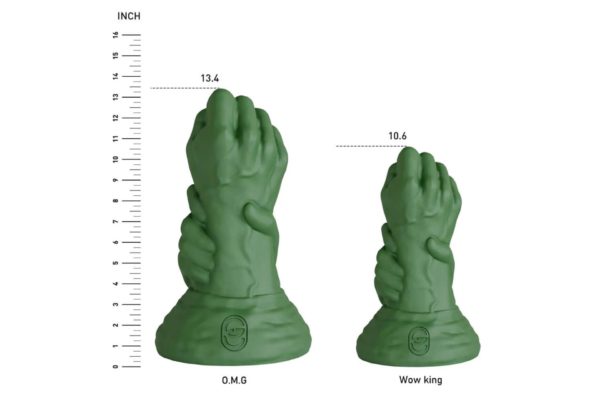 Huge Fist Dildo size chart
