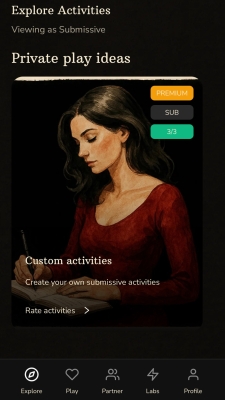 BeMoreKinky private play ideas