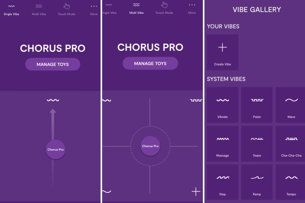 We-Vibe Chorus Pro App
