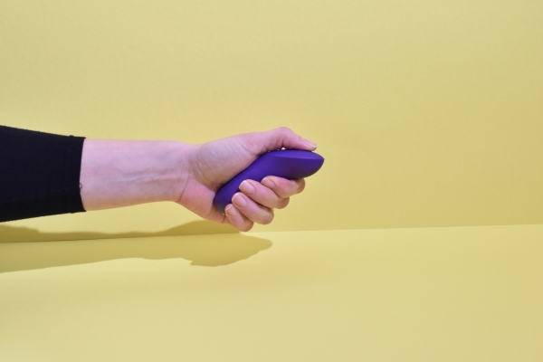 hand showing We-Vibe Chorus Pro remote