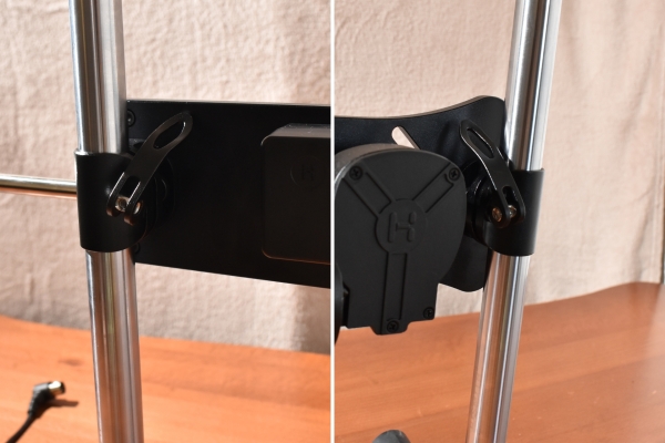 Hismith Premium 4 sex machine leg straps connectors close up